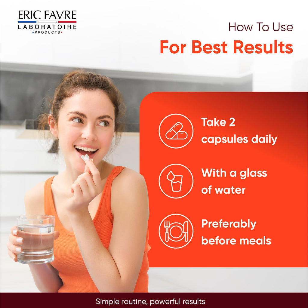 ERIC FAVRE Probiotics for Women Digestive Health – Triple Action with Prebiotics and Postbiotics, Reduces Bloating & Gas - FENGGESTORE20