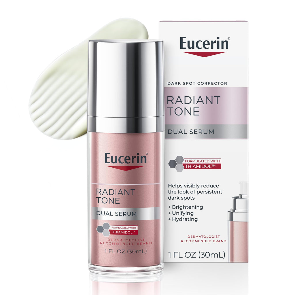 Eucerin Radiant Tone Dual Serum Dark Spot Corrector, Dark Spot Serum with Thiamidol - FENGGESTORE20