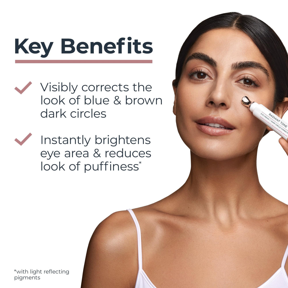 Eucerin Radiant Tone Eye Cream Dark Circle Corrector, Eye Brightening Cream with Thiamidol and Hyaluronic Acid - FENGGESTORE20
