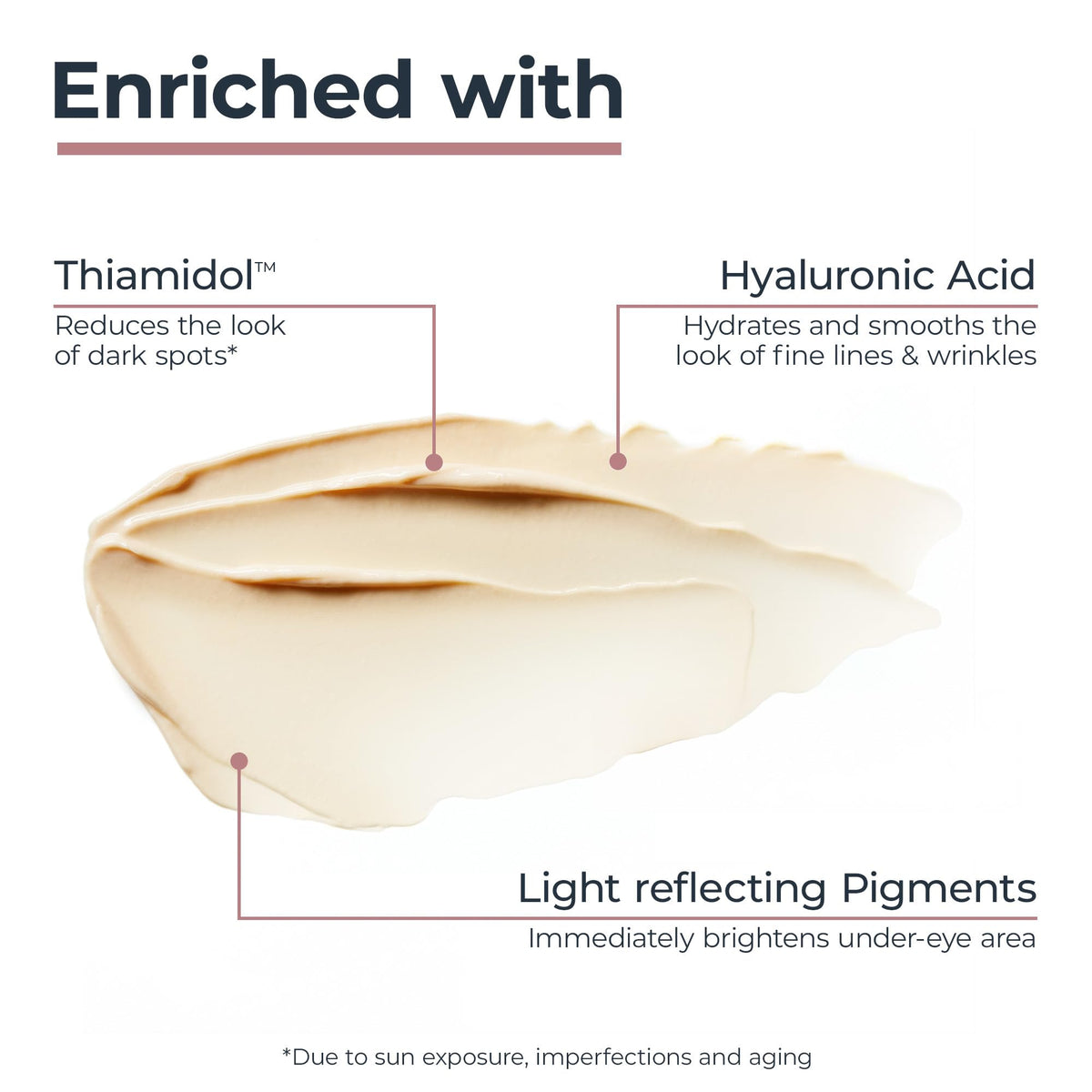 Eucerin Radiant Tone Eye Cream Dark Circle Corrector, Eye Brightening Cream with Thiamidol and Hyaluronic Acid - FENGGESTORE20