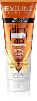 Eveline Slim Extreme 4D Liposuction Body Serum, 8.80 Fluid Ounce - FENGGESTORE20