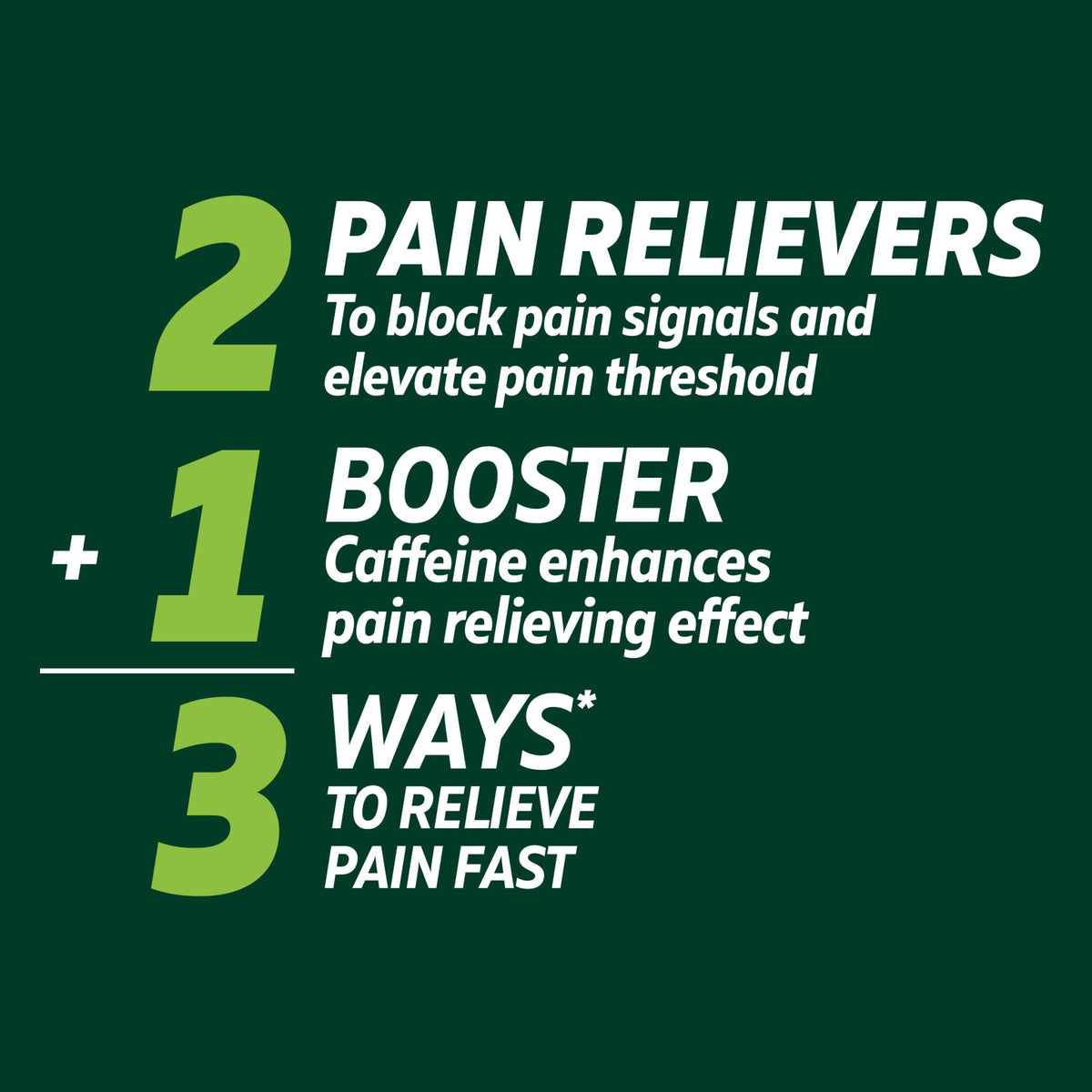 Excedrin Extra Strength Pain Relief Caplets for Headache Relief, Acetaminophen 250mg, Aspirin 250mg, Caffeine 65mg, Pain Reliever, 200 Count - FENGGESTORE20