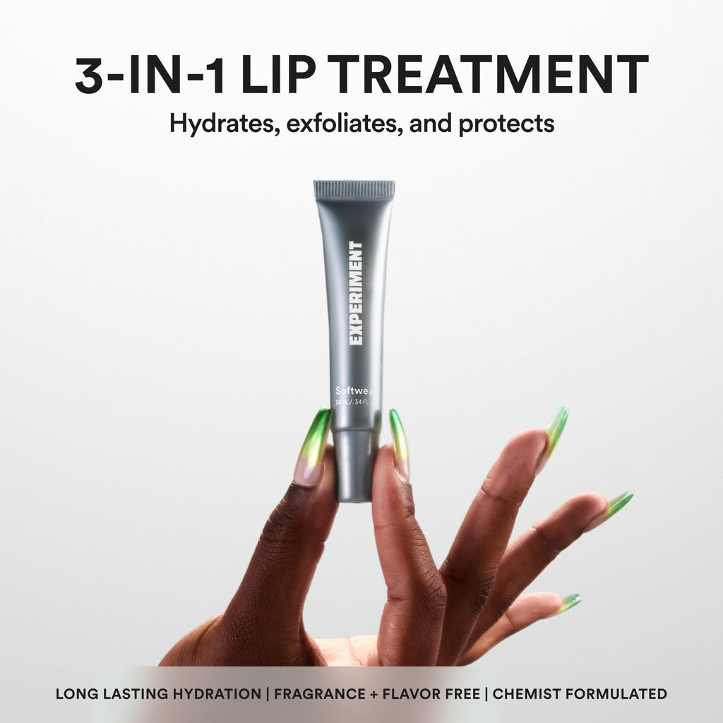 Experiment Softwear Smoothing Lip Treatment Balm - 24hr Hydration with Squalane - FENGGESTORE20