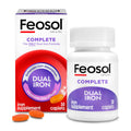 Feosol Complete Iron Supplement Caplets, Bifera Iron for High Absorption, Heme and Non-Heme Dual Action Minimizes Side Effects, 1 Per Day - FENGGESTORE20