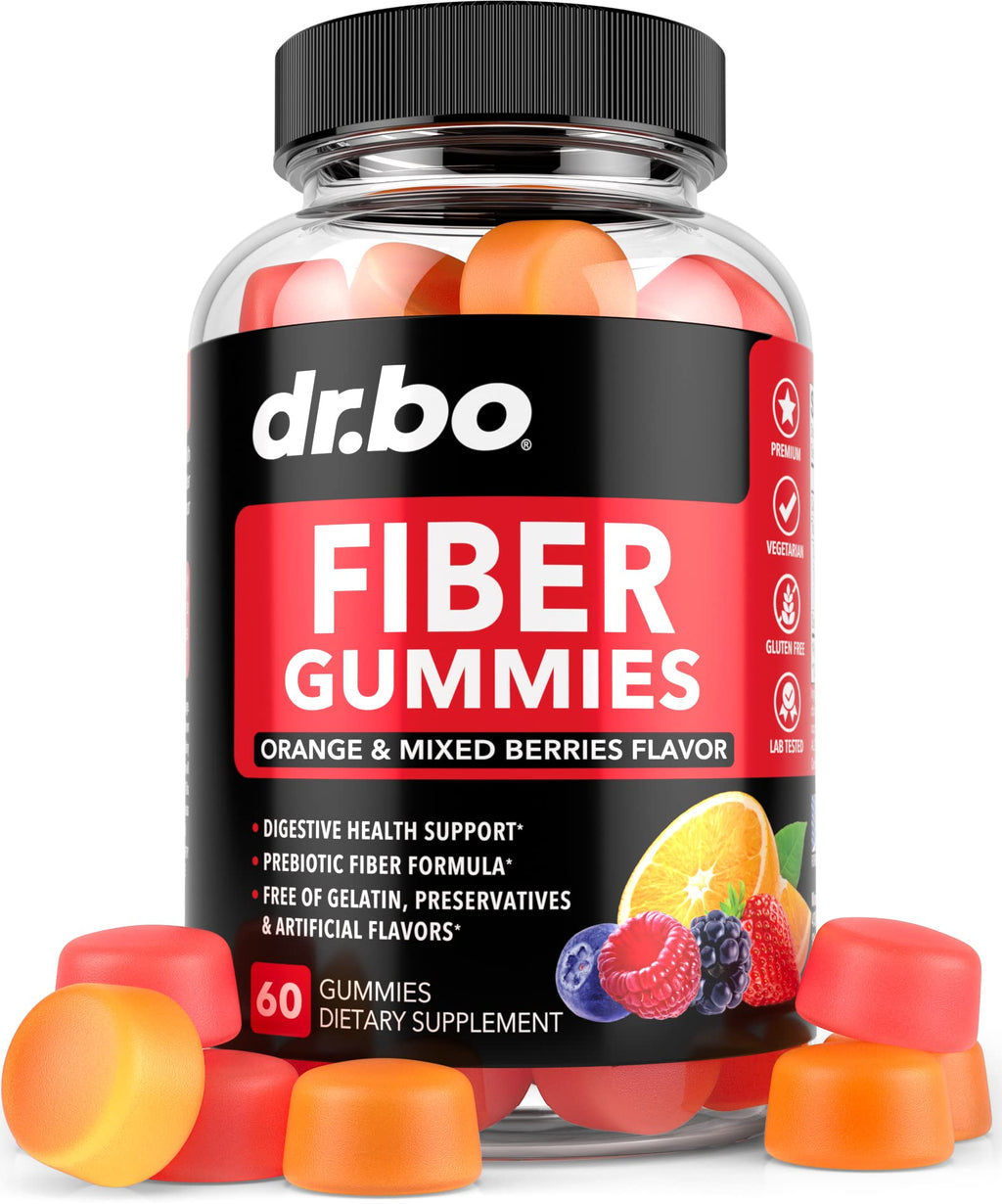 Fiber Gummies for Adults & Kids - Tasty Gummy Prebiotic Fiber Supplement, Max Digestive - FENGGESTORE20