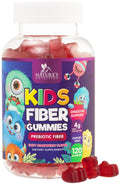 Fiber Gummies for Kids 4g Per Serving - Daily Fiber Gummy Supplement for Kids - Soluble Inulin Prebiotic Gummy for Digestive Health Support - Plant-Based Regularity - FENGGESTORE20