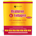 FINE JAPAN Premium Marine Collagen Powder with Hyaluronic Acid, CoQ10 & Elastin - Non-GMO - 30 Servings (210g / 7.4oz) Made in Japan - FENGGESTORE20
