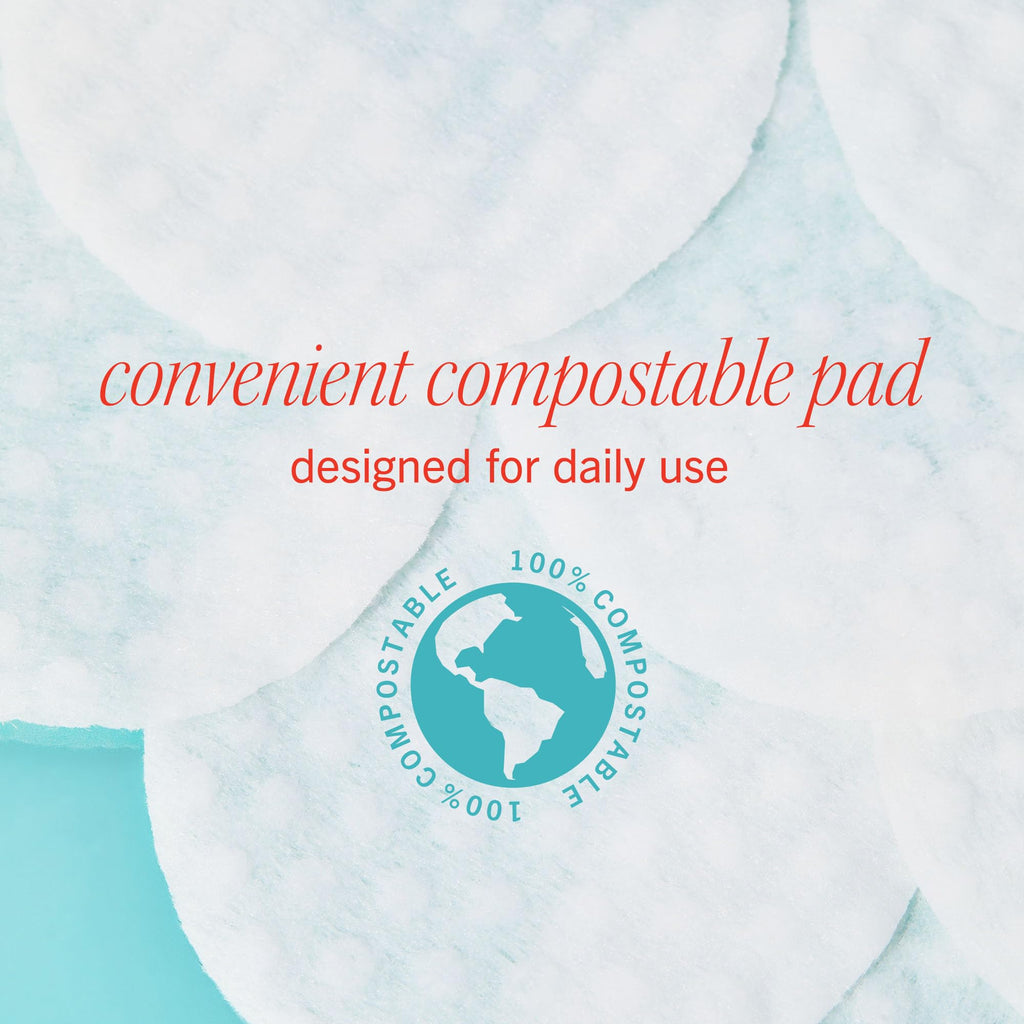 First Aid Beauty - Facial Radiance Pads with Glycolic & Lactic Acids, Daily Exfoliating Pads with AHA, Visibly Smaller Pores, Help Tone & Brighten Skin, One-Step Makeup Prep, Compostable, 28 - FENGGESTORE20