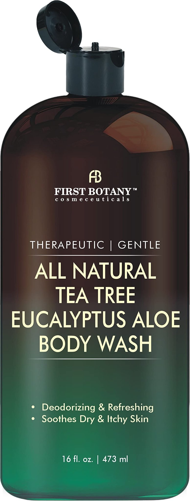 First Botany, ALL Natural Body Wash - Fights Body Odor, Athlete's Foot, Jock Itch, Nail Issues, Dandruff, Acne, Eczema - FENGGESTORE20
