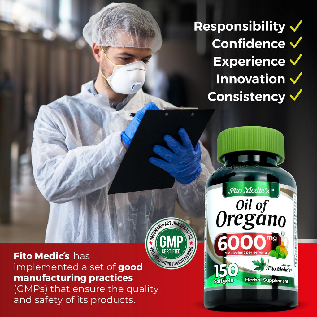 FITO MEDIC'S Lab | Oil of Oregano | 150 softgels | Oregano Oil | Herbal Supplement. - FENGGESTORE20