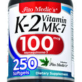 FITO MEDIC'S Lab | Vitamin k2 | k2 Vitamin Supplement | Vitamin k | 250 softgels | 100 mcg | - FENGGESTORE20