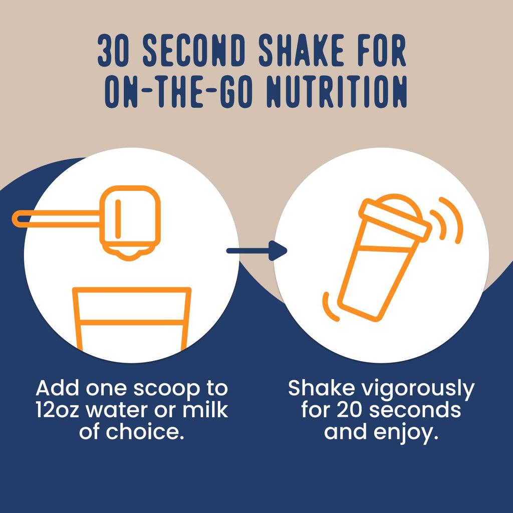 FlavCity Chocolate All in One Protein Shake Powder - On the Go Meal Alternative + Collagen Peptides, Reishi & Cordyceps - Focus, Skin, Hair & Joint Support - FENGGESTORE20