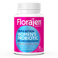 Florajen Women's Complete Triple-Action Prebiotic + Probiotic + Postbiotic for Digestive & Immune Support - Fast-Acting Relief from Constipation & Bloating - FENGGESTORE20
