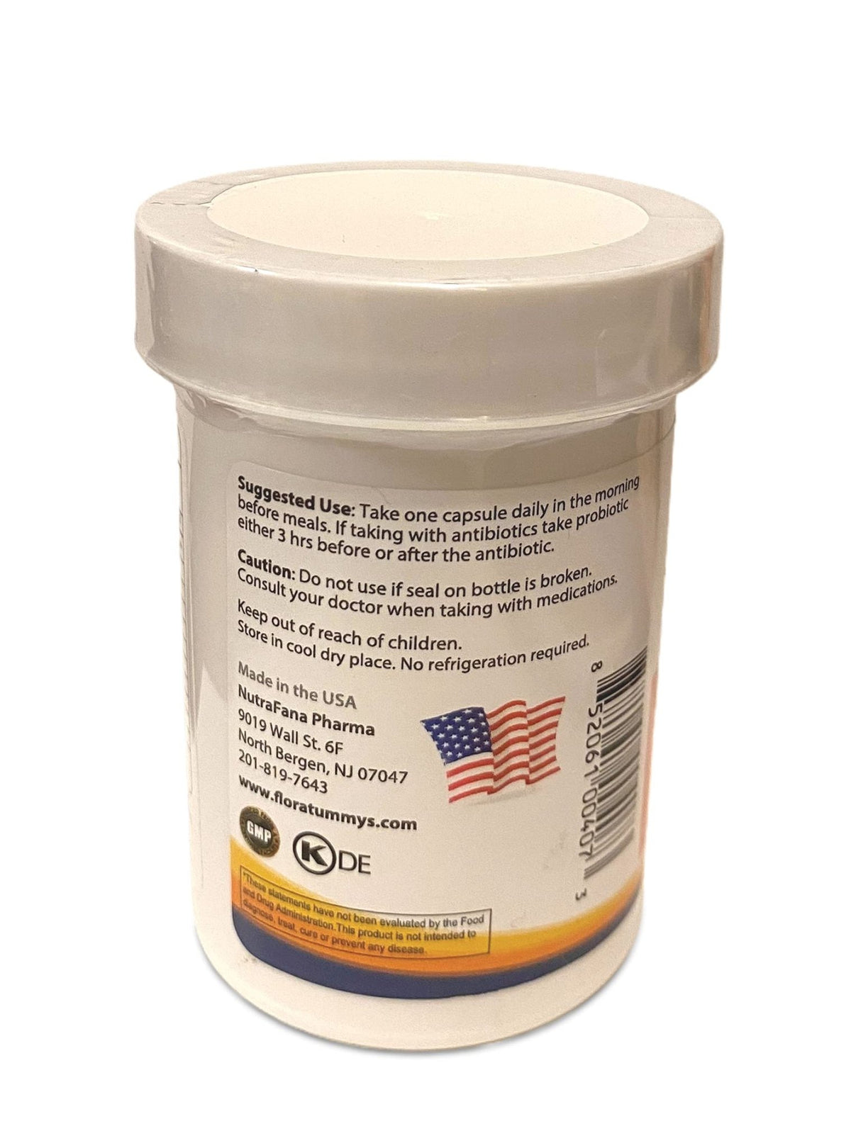 FloraTummys 50 High Potency Adult Probiotic, 50 Billion CFU, Prebiotics, Dairy Free, Gluten Free Probiotic, Non-GMO, Sugar-Free, Made in USA - FENGGESTORE20