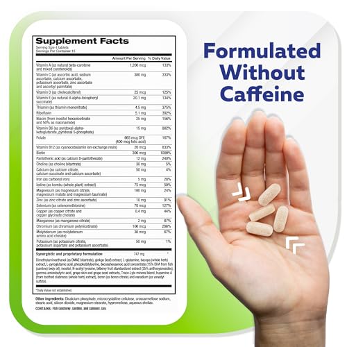 Focus Factor Adults Extra Strength, 120 Count - Brain Supplement for Memory, Concentration and Focus - Complete Multivitamin with DMAE, Vitamin D, DHA - Trusted Health Vitamins - FENGGESTORE20