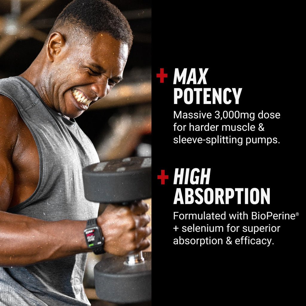 Force Factor L-Arginine Nitric Oxide Supplement with BioPerine to Help Build Muscle and Support Stronger Blood Flow, Circulation, Nutrient Delivery - FENGGESTORE20
