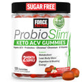 Force Factor ProbioSlim Keto ACV Gummies, Organic Apple Cider Vinegar Gummies with LactoSpore Probiotics & Prebiotics to Support Digestion, Metabolism, & Immune Health - FENGGESTORE20