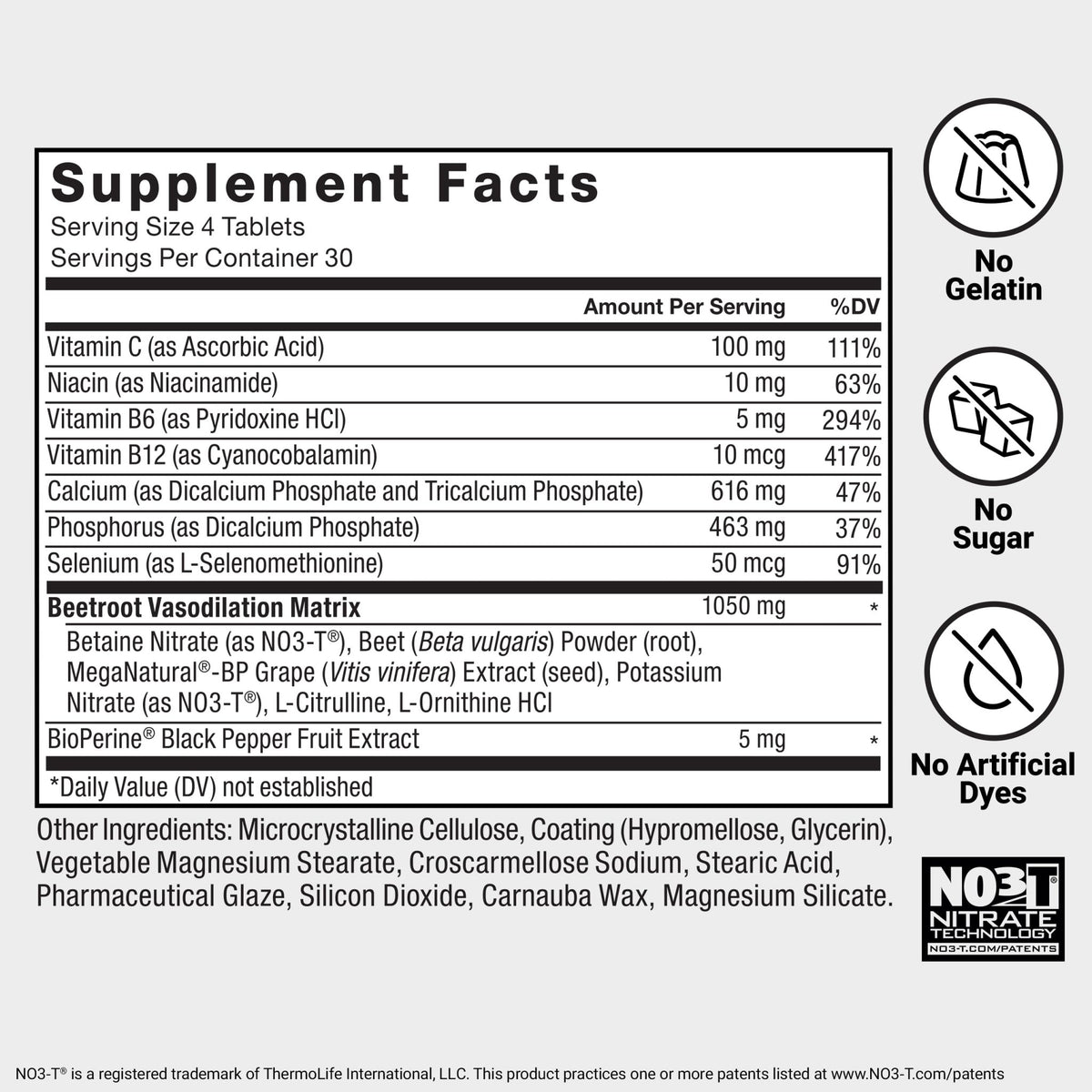 Force Factor Total Beets Blood Pressure Support with Grape Seed Extract and Non GMO Beet Root Powder for Heart Health - FENGGESTORE20