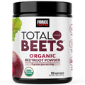 Force Factor Total Beets Organic Beetroot Powder Superfood to Boost Daily Nutrition, USDA Organic, Vegan, Gluten-Free - FENGGESTORE20