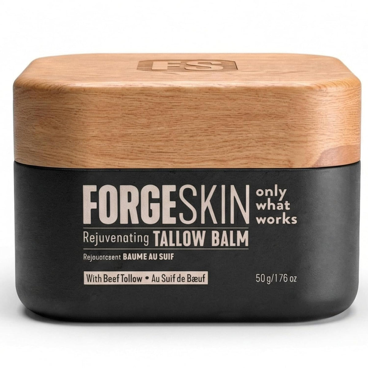 Forge Skin® Wrinkle Defense Beef Tallow Balm for Men [TALLOW-BASED] Moisturizer for Face Hydration - Hydrating Anti Aging Skin Cream - FENGGESTORE20