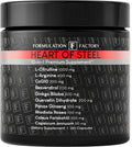 Formulation Factory Heart of Steel - L-Citrulline 1000mg with L-Arginine, CoQ10, Resveratrol, Ginkgo Biloba, Quercetin, Ginseng & Rhodiola - FENGGESTORE20