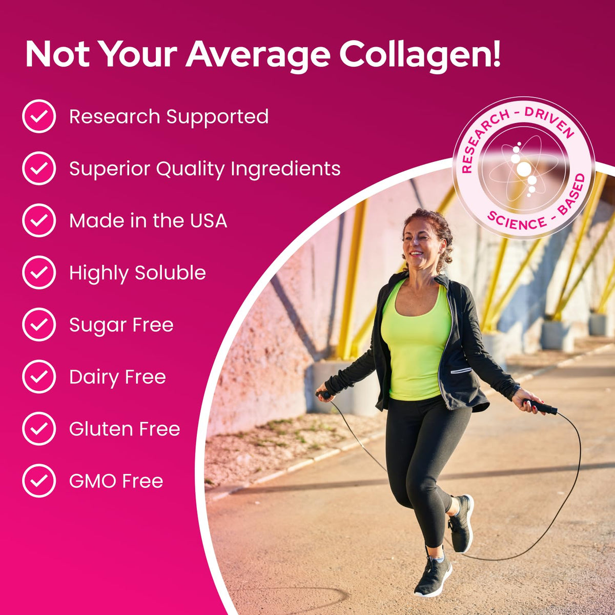 FORTIBONE Collagen Peptides Essential Bone Builder Hydrolyzed Collagen Powder for Women & Men, Clinically-Supported for Bone Strength & Density - FENGGESTORE20