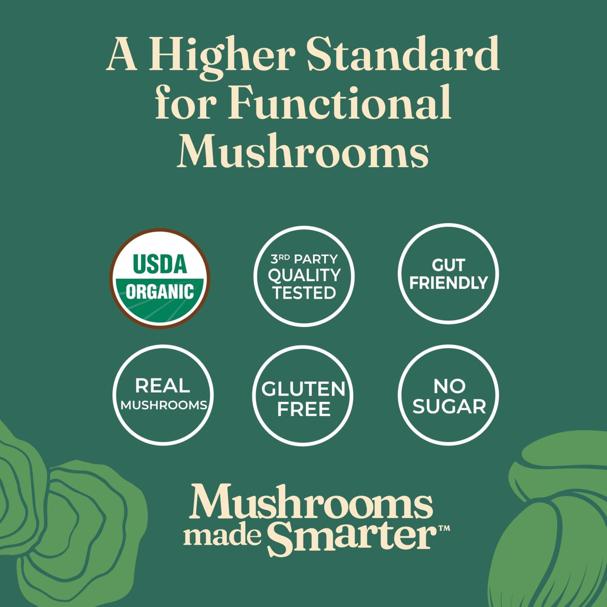Four Sigmatic Gut Health Mushroom Blend | Organic Mushroom Powder Complex with Turkey Tail, Lion’s Mane, Cordyceps, Chaga, Probiotics and More - FENGGESTORE20