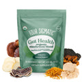 Four Sigmatic Gut Health Mushroom Blend | Organic Mushroom Powder Complex with Turkey Tail, Lion’s Mane, Cordyceps, Chaga, Probiotics and More - FENGGESTORE20