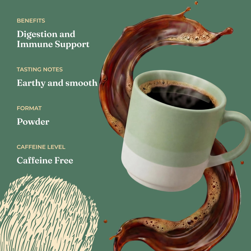 Four Sigmatic Gut Health Mushroom Blend | Organic Mushroom Powder Complex with Turkey Tail, Lion’s Mane, Cordyceps, Chaga, Probiotics and More - FENGGESTORE20