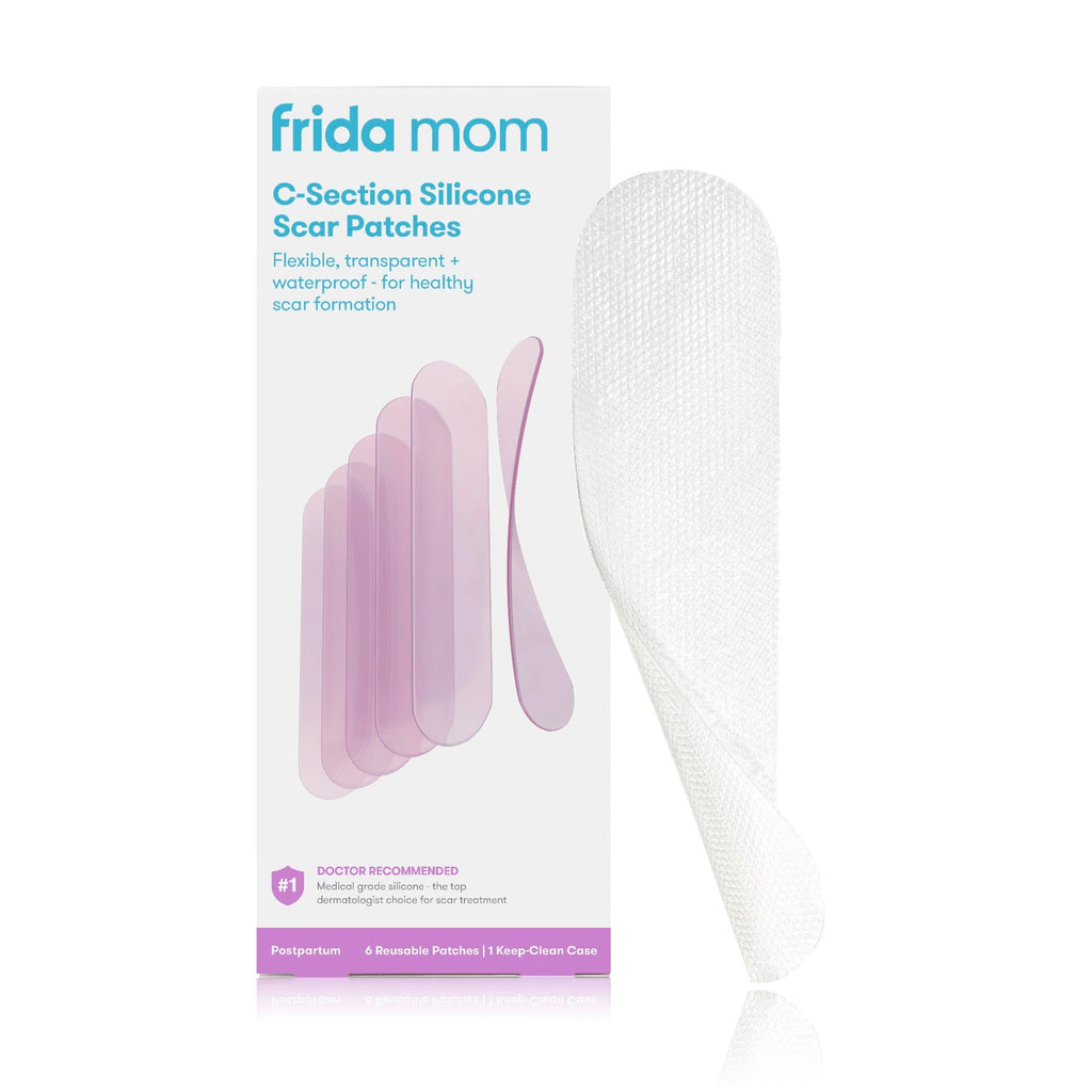 Frida Mom C-Section Silicone Strips, C-Section Recovery Must Have Scar Patches, Reusable Medical Grade Treatment - FENGGESTORE20