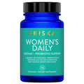 FRISKA Women’s Daily Digestive Enzyme and Probiotics Supplement, Advanced Natural Support for Female Digestive Health, Fights Bloating, Eases Digestion - FENGGESTORE20