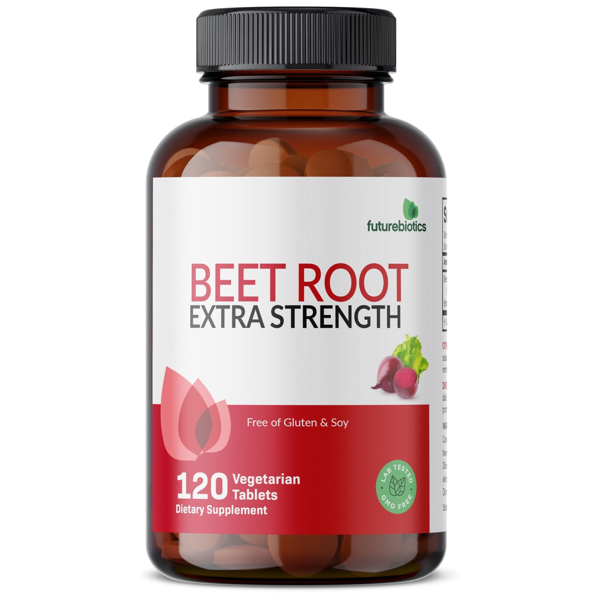 Futurebiotics Beet Root Extra Strength, Non-GMO, 120 Vegetarian Tablets - FENGGESTORE20