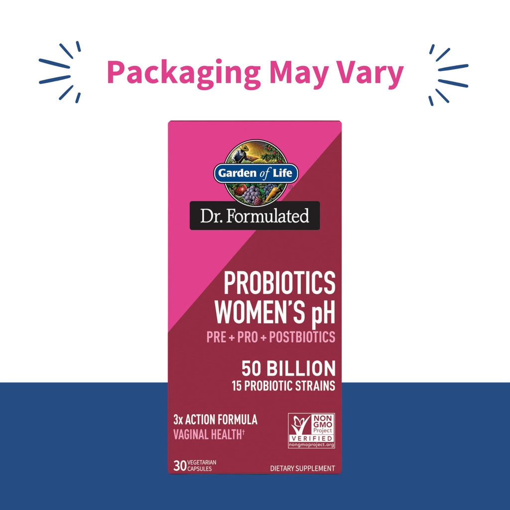 Garden of Life Dr Formulated Once Daily 3-in-1 Complete Prebiotics, Postbiotics & Probiotics for Women, PRE + PRO + POSTBIOTIC Supplement for Women’s Digestive - FENGGESTORE20