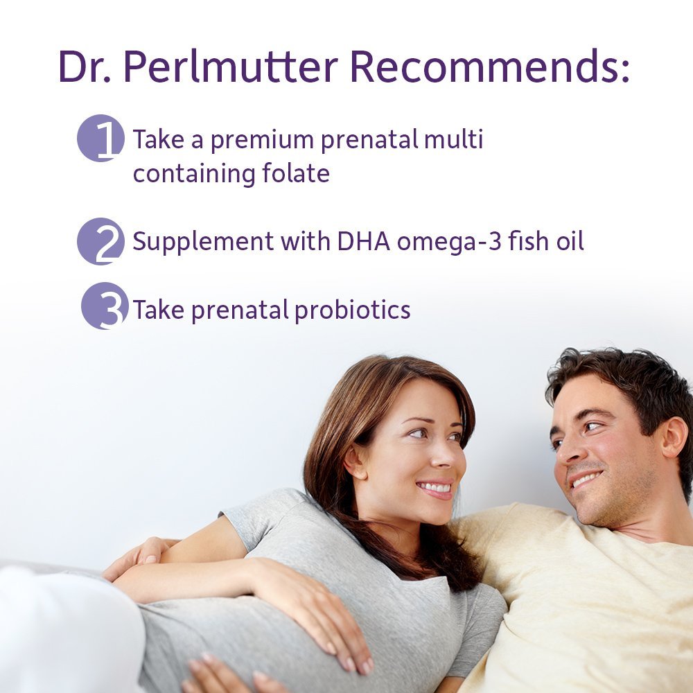 Garden of Life Dr. Formulated Probiotics Once Daily Prenatal - Acidophilus and Bifidobacteria Probiotic Support for Mom and Baby – Shelf Stable - Gluten, Dairy - FENGGESTORE20