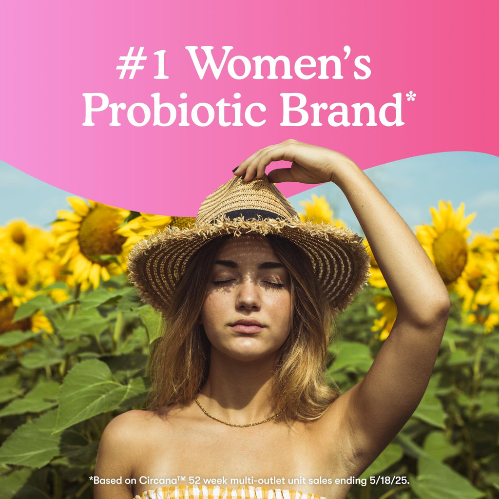 Garden of Life Once Daily Dr. Formulated Probiotics for Women 50 Billion CFU 16 Probiotic Strains with Organic Prebiotics for Digestive, Vaginal & Immune Health, Dairy Free, Shelf Stable 30 Capsules - FENGGESTORE20