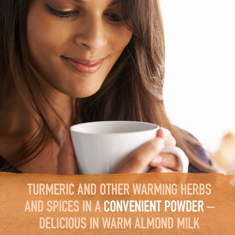 Garden of Life Organics Golden Milk Recovery & Nourishment Powder - 44mg Turmeric Curcumin (95% Curcuminoids), Ashwagandha - Organic Non-GMO Vegan & Gluten - FENGGESTORE20