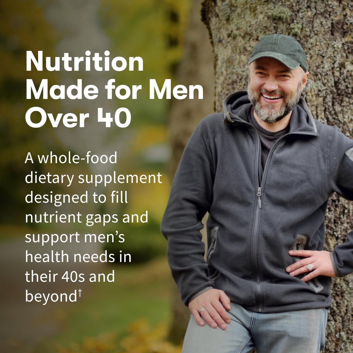 Garden of Life Organics Men's 40+ Multivitamin with Prostate Support, B12 & Vitamins – Vegan Daily Whole Food Multivitamin, Non-GMO, Certified Organic, 120 Tablets - FENGGESTORE20