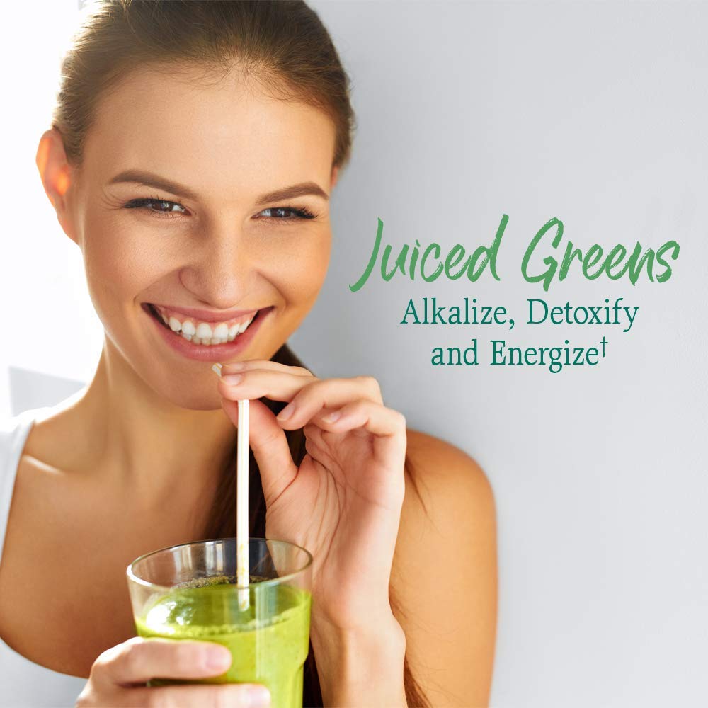 Garden of Life Raw Organic Perfect Food Green Superfood Juiced Greens Powder - Original Stevia-Free, 30 Servings, Non-GMO, Gluten Free Whole Food Dietary - FENGGESTORE20