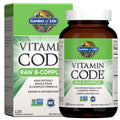 Garden of Life Vitamin B Complex, 120 Vegan Capsules, High Potency Vitamins for Energy & Metabolism with B6, Folate & B12 as Methylcobalamin Plus Probiotics - FENGGESTORE20