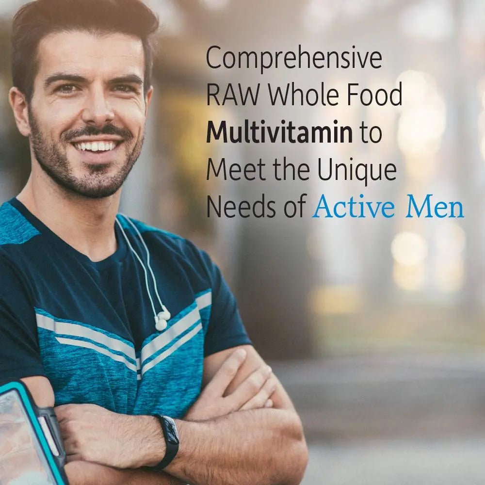 Garden of Life Vitamin Code Raw One for Men, Once Daily Multivitamin, 75 Capsules, One a Day Mens Vitamins Plus Fruit, Veggies & Probiotics for Mens Health - FENGGESTORE20