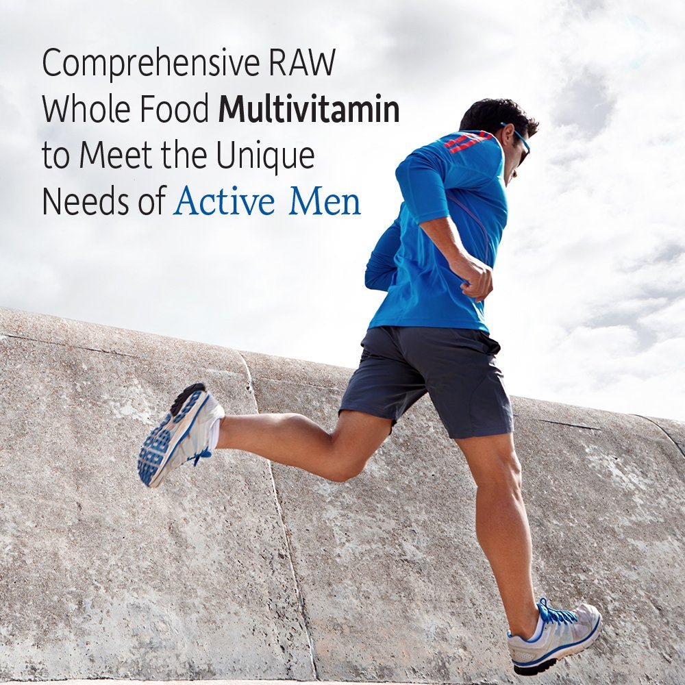 Garden of Life Vitamin Code Whole Food Multivitamin for Men - 120 Capsules, Vitamins for Men, Fruit & Veggie Blend and Probiotics for Energy - FENGGESTORE20