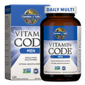 Garden of Life Vitamin Code Whole Food Multivitamin for Men - 120 Capsules, Vitamins for Men, Fruit & Veggie Blend and Probiotics for Energy - FENGGESTORE20