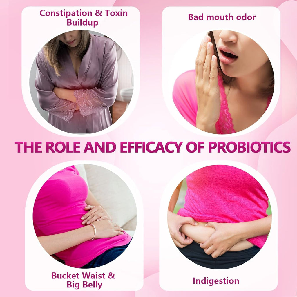 GDMENUTRI Women's Probiotics, 120 Tablets 120 Billion CFU 18 Strains, Contains Organic Prebiotic Cranberry, Probiotic Supplement for Digestion, - FENGGESTORE20