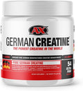 German Creatine - Micronized Creatine Monohydrate Powder, 99.99% Pure Creapure for Muscle Growth, Strength & Performance, Supports Muscle Recovery, 3rd Party Tested, Unflavored - 270g (54 Servings) - FENGGESTORE20