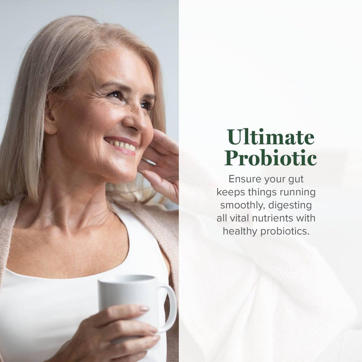 Global Healing Ultimate Probiotic Blend Supplement with Prebiotics and Probiotics for Digestive Health, Digestive Tract, & Immune System, Gut Health for Men & Women, - FENGGESTORE20
