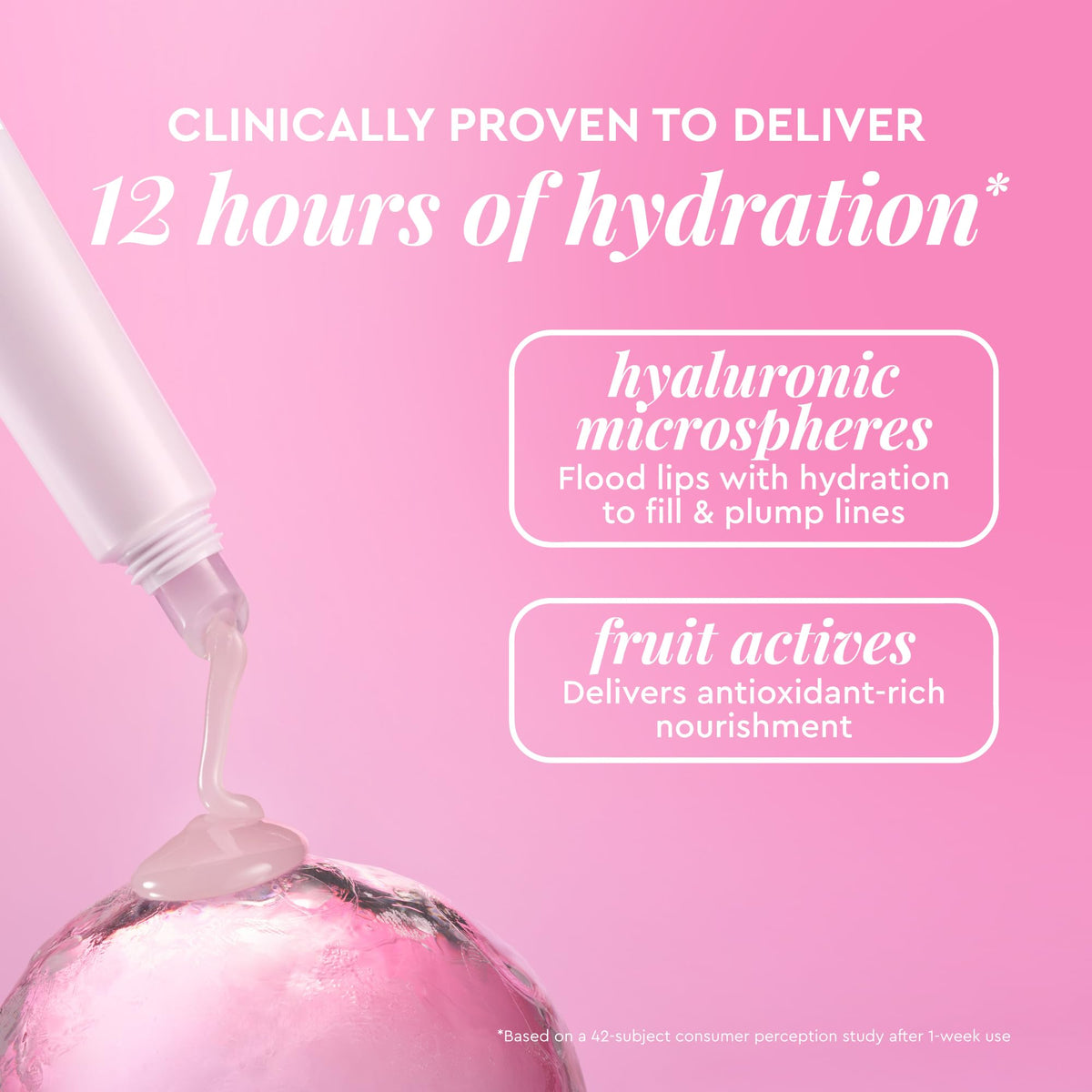 Glow Recipe Glass Balm Lip Treatment - 12Hr Hydrating Lip Balm & Moisturizer with Hyaluronic Acid to Smooth, Plump & Protect from Dryness, High Shine Finish - Clear Tint, Ice Bingsoo (15 ml) - FENGGESTORE20