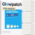 Glowpatch Pimple Patches for Face (504 Count), FSA Eligible Acne Patch Bulk, Zit Stickers 4 Sizes, Hydrocolloid Spot Stickers - FENGGESTORE20
