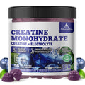 GlucoBio Creatine Monohydrate Gummies (5g) – Pre-Workout Energy & Muscle Growth Support for Men & Women - FENGGESTORE20