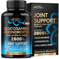 Glucosamine Chondroitin MSM Collagen | HSA | Joint Support Supplement 2800 mg | Made in USA | FSA Approved Product Items | Flexibility Nutritional Vitamins - FENGGESTORE20