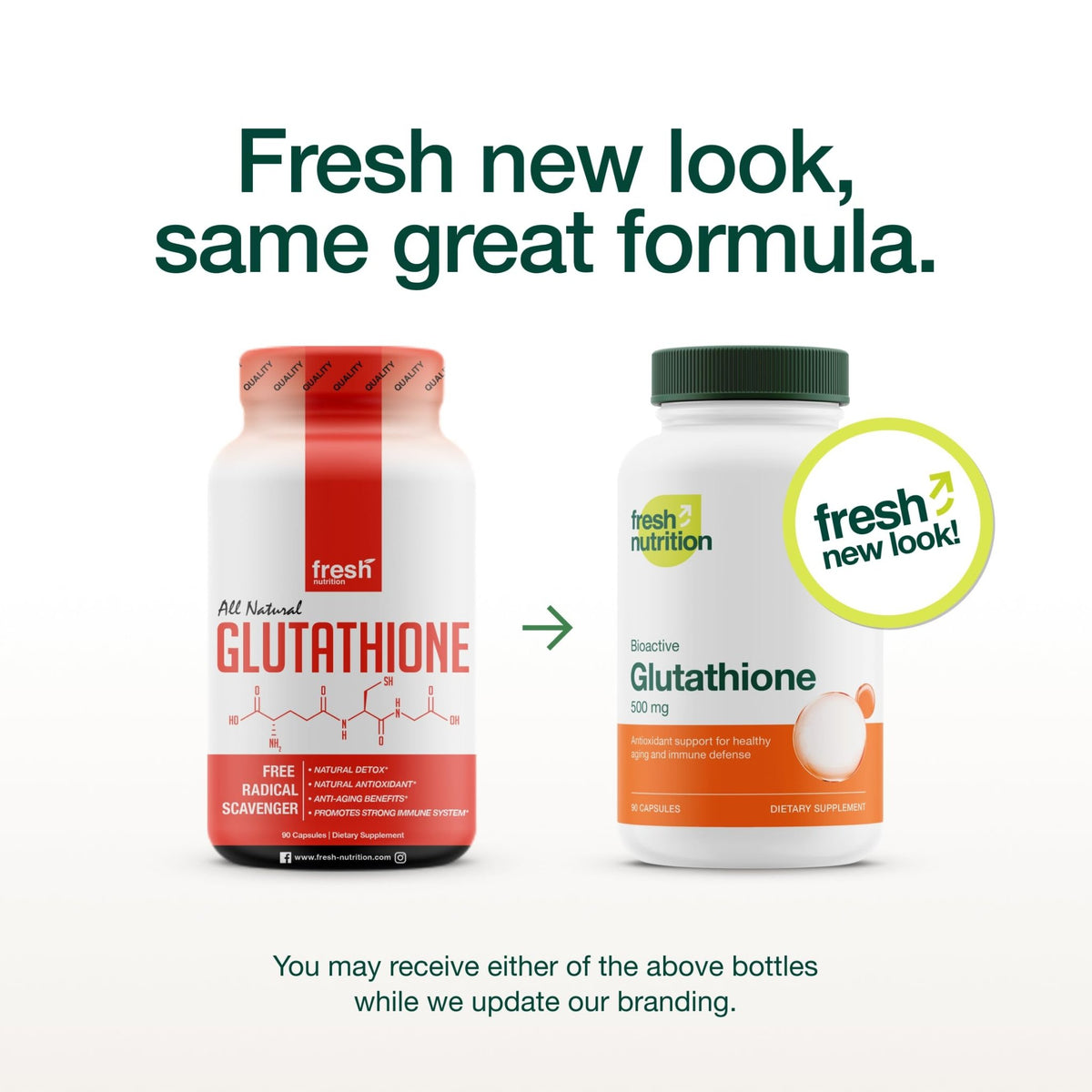 Glutathione Supplement Capsule - Strongest DNA Verified Glutathione Reduced - Vegan Friendly, Non GMO, Gluten & Soy Free - FENGGESTORE20